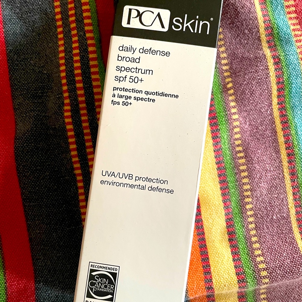 PCA skin Daily Defense Broad Spectrum spf 50+
